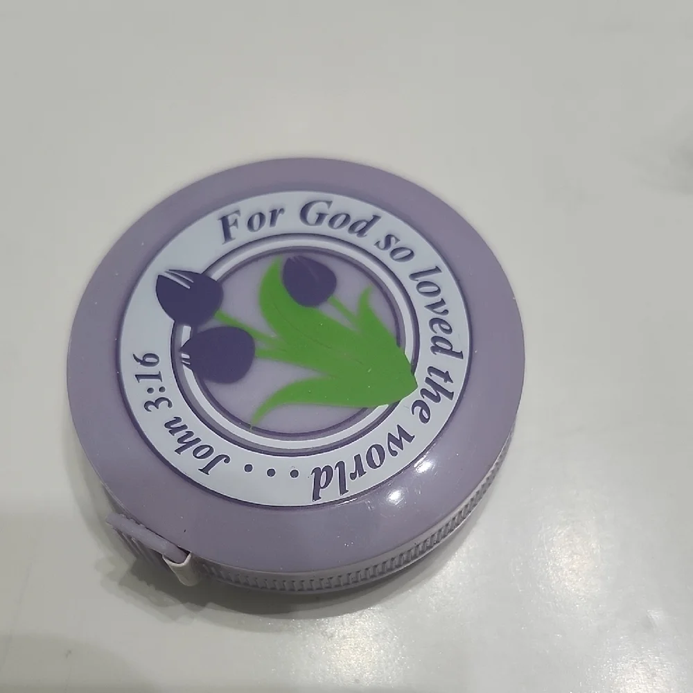 For God Loved The World 5' Tape Measure New